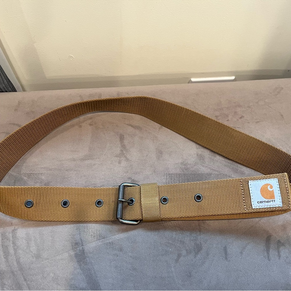 Carhartt Brown Canvas Belt for Men